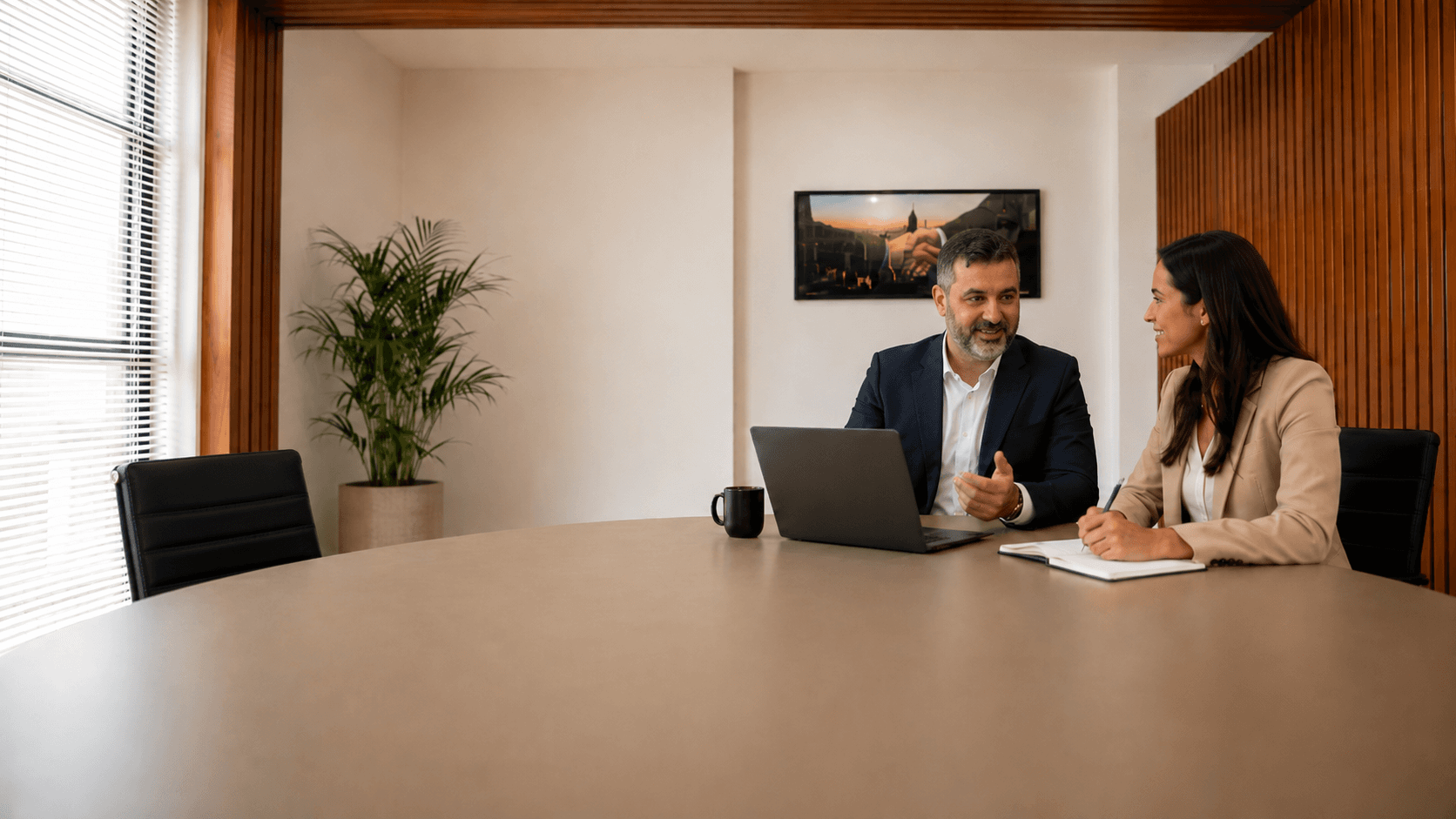 Ambiente profissional da Inovar Contabilidade